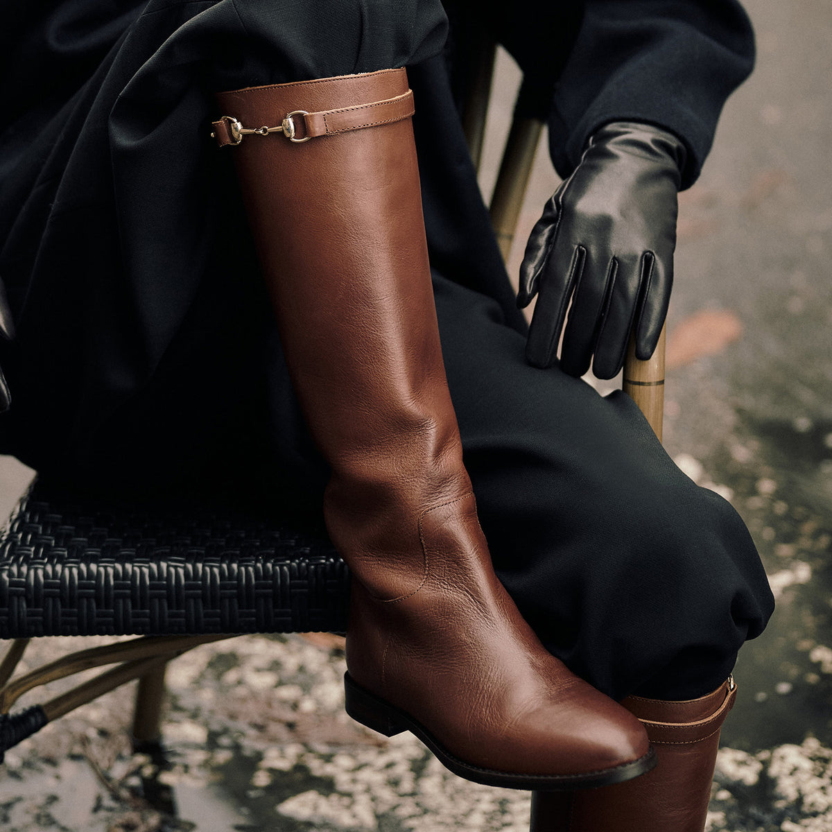 Oficerki Cameron Standard w kolorze brązowym, skóra licowa – Marco Shoes, zdjęcie 2