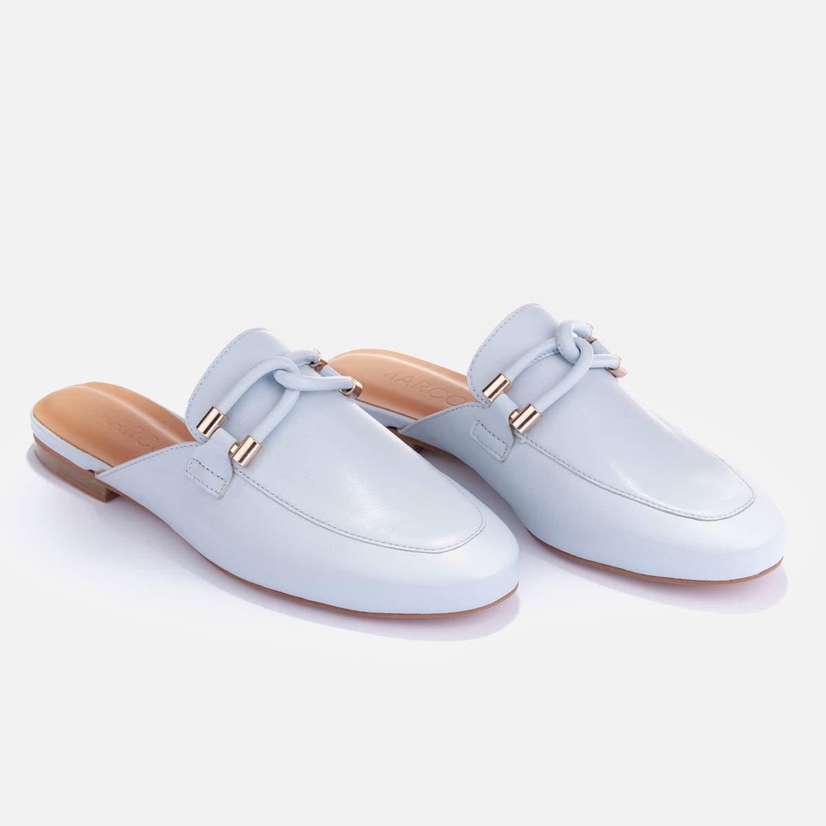 Klasyczne klapki mule - zdjęcie 3