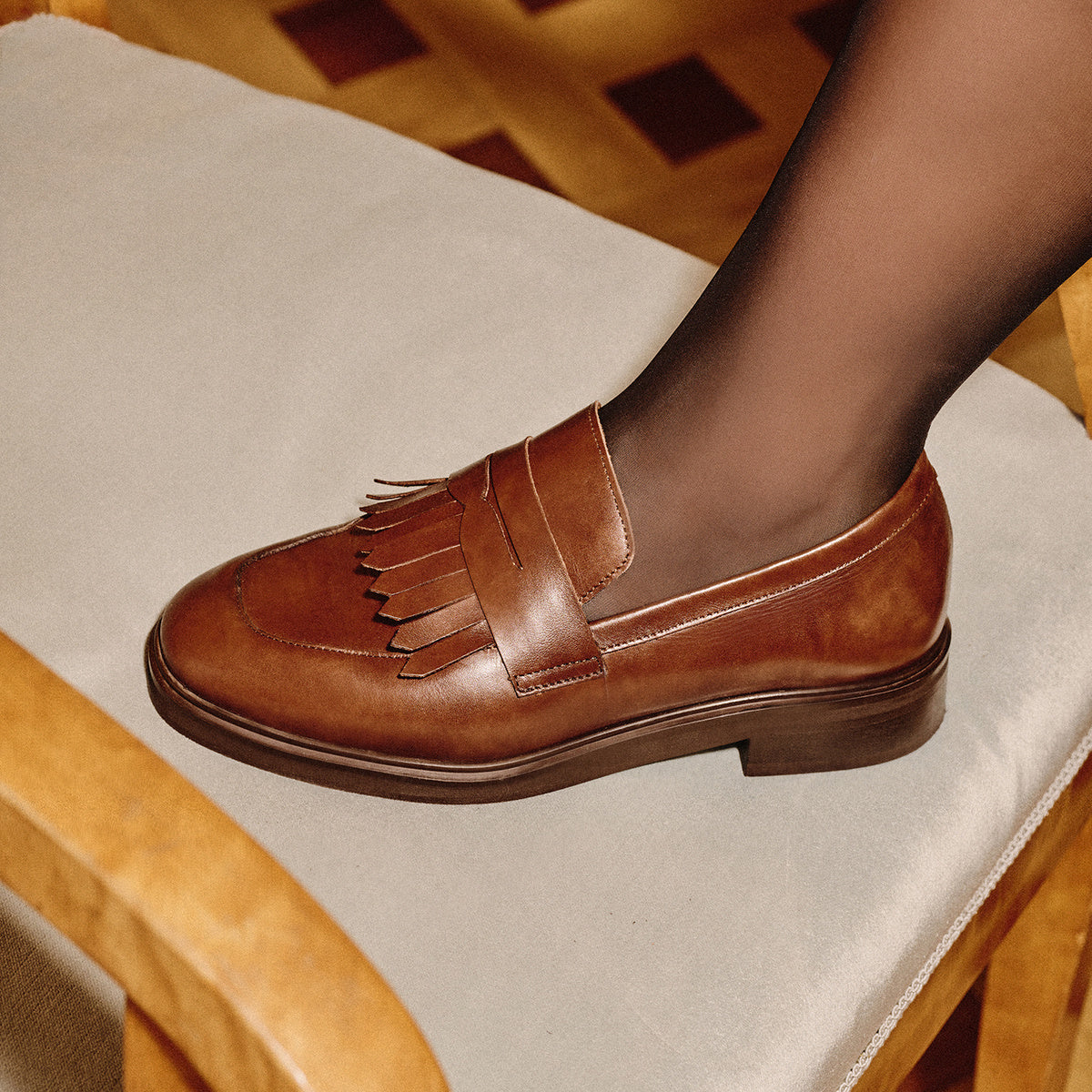 Loafersy Fallon - zdjęcie 3