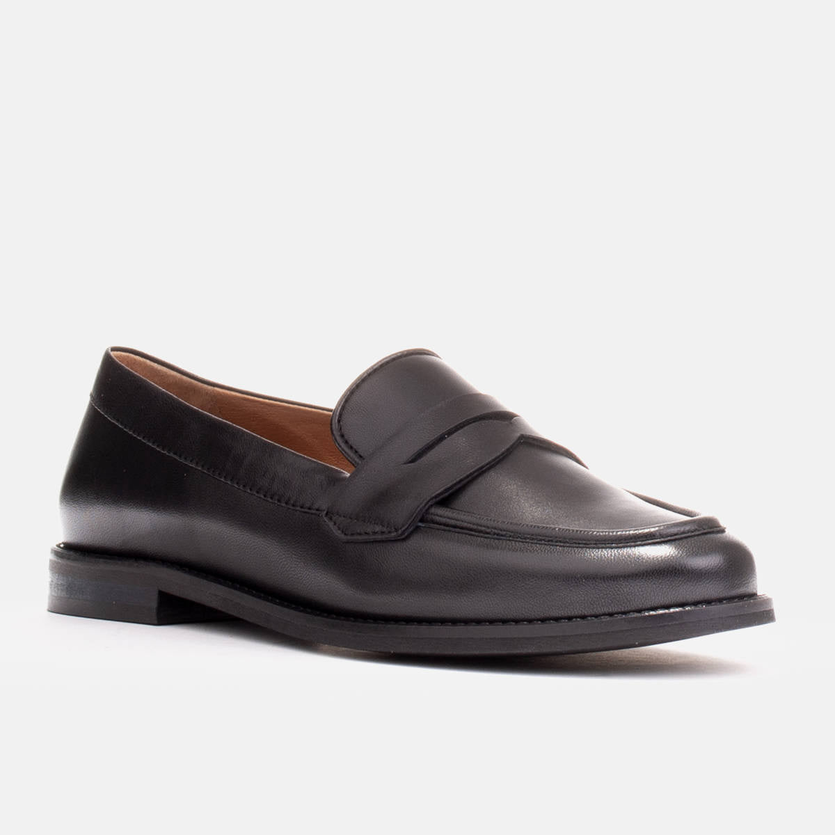 Loafersy Lorenzo Black - zdjęcie 3