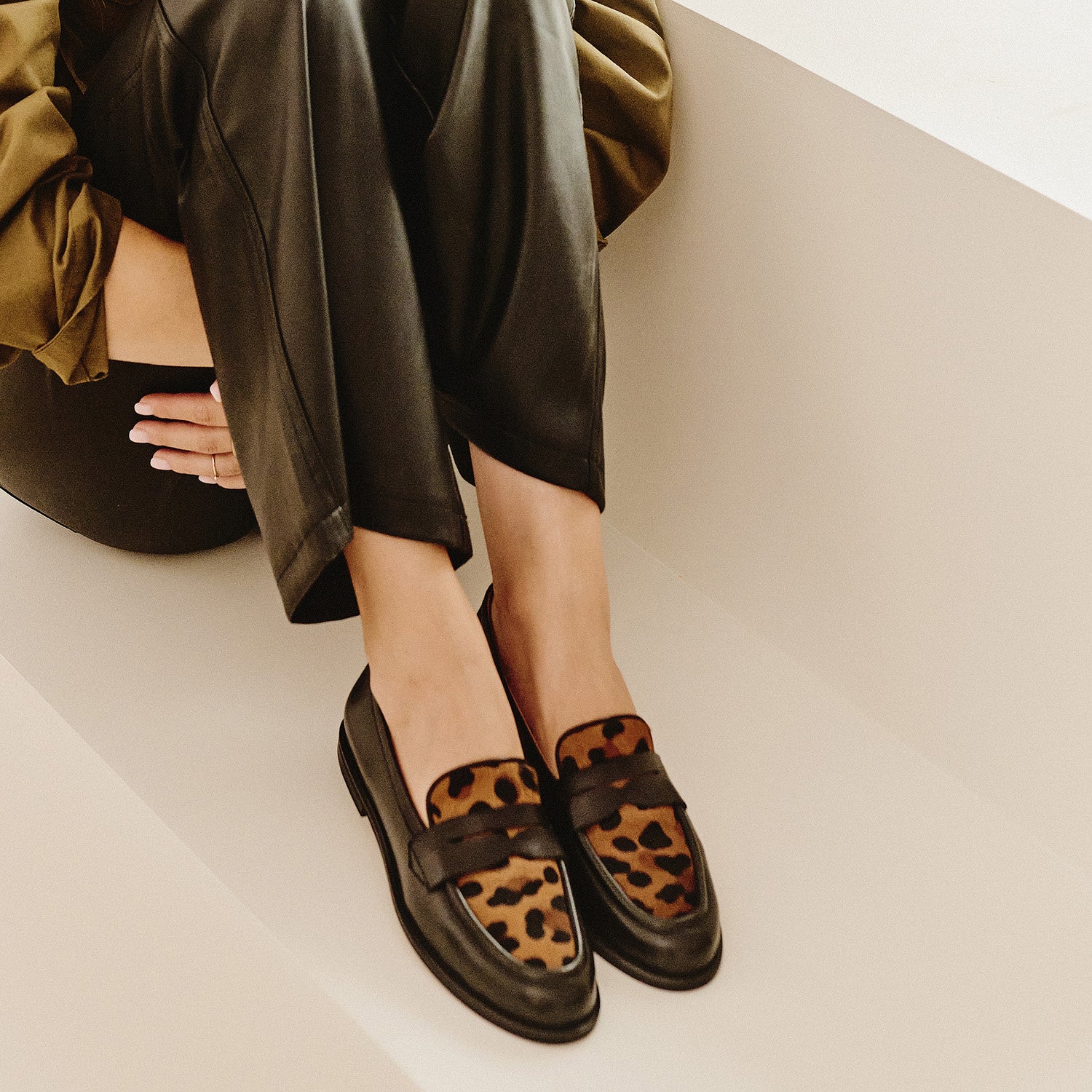 Loafersy Lorenzo Pony - zdjęcie 3