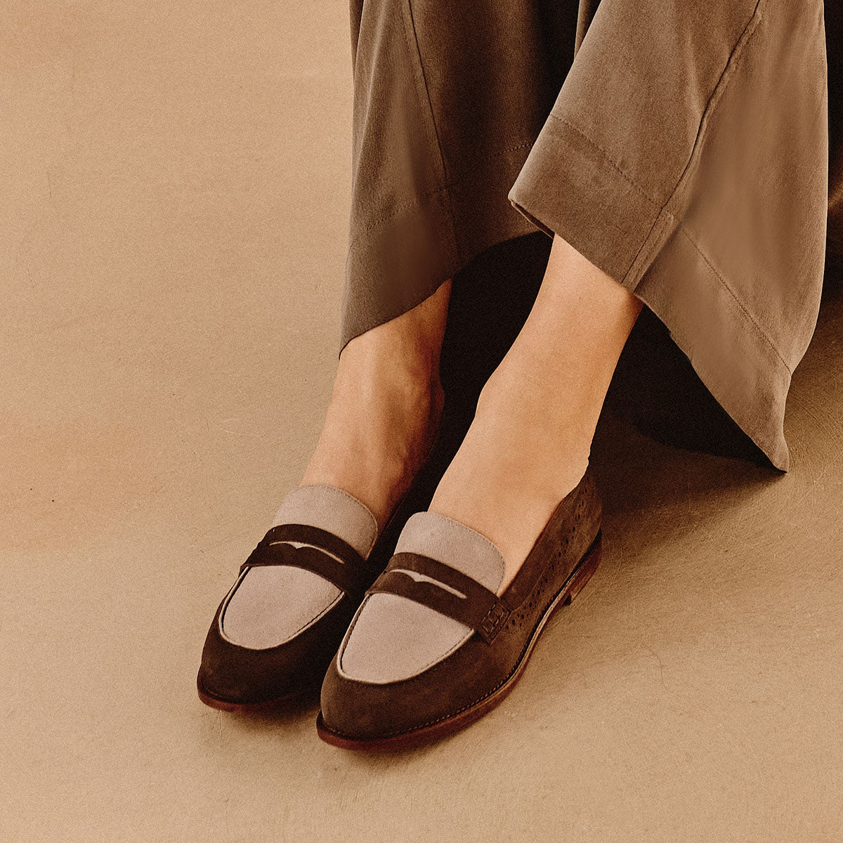 Loafersy Prato - zdjęcie 2