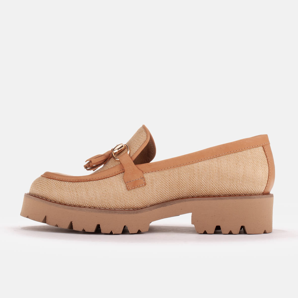 Mokasyny Fabienne Rafia - zdjęcie 6