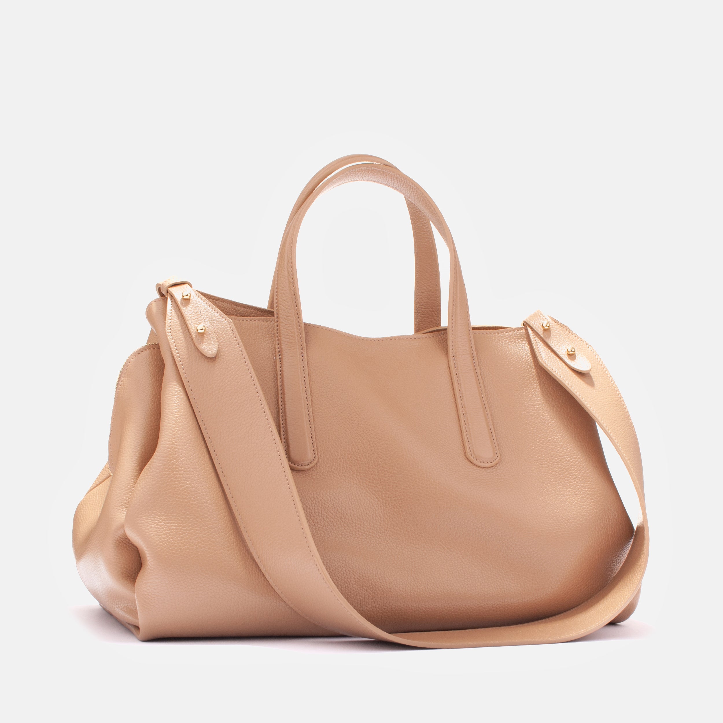 Shopperka Lara Beż - zdjęcie 5