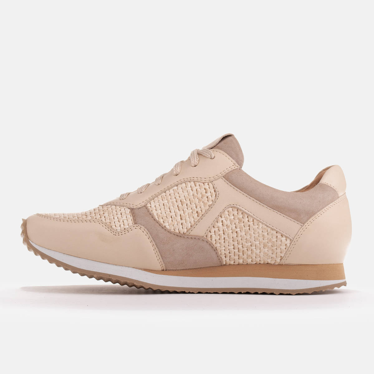 Sneakersy Miraflor Rafia - zdjęcie 3