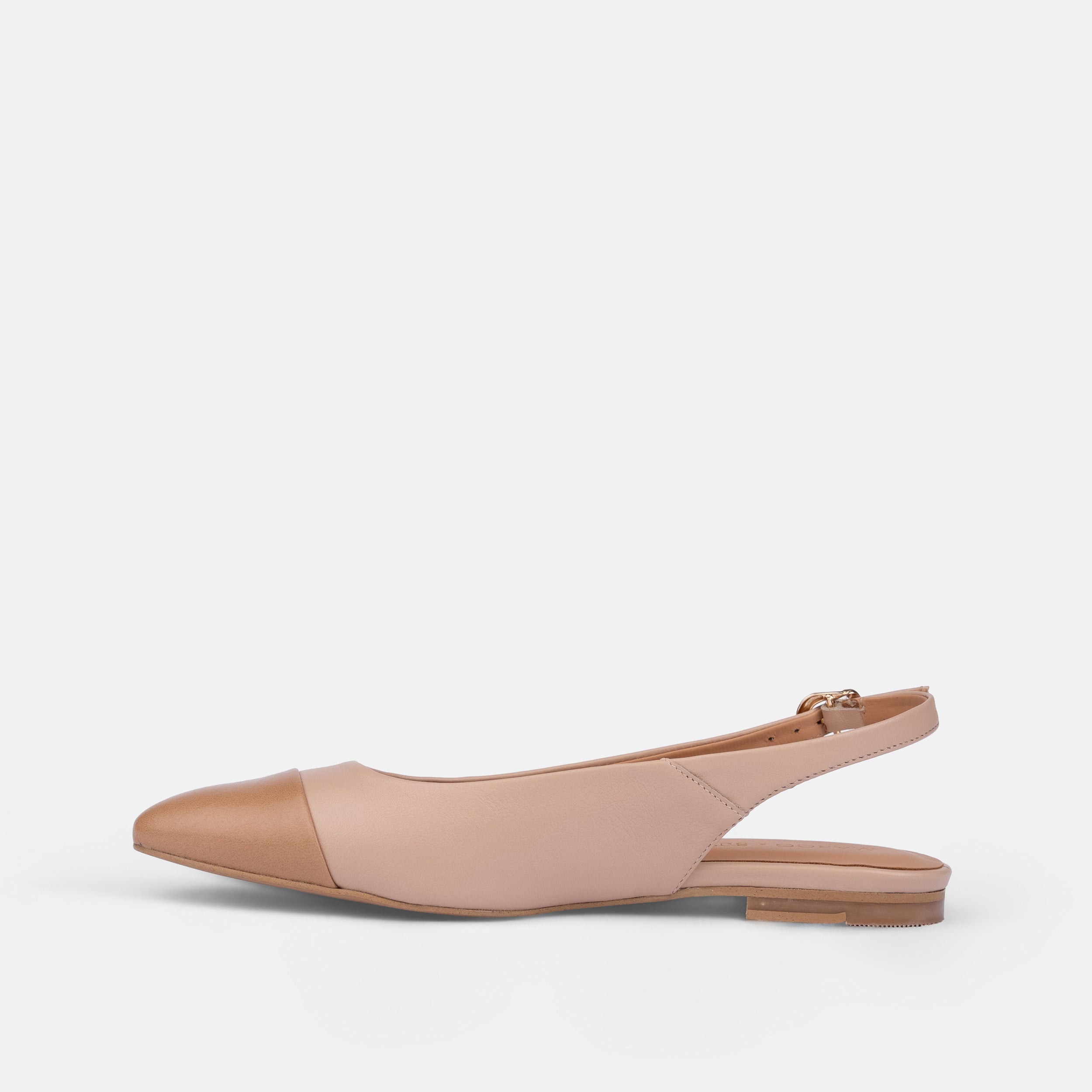 Baleriny Bilbao bez pięty