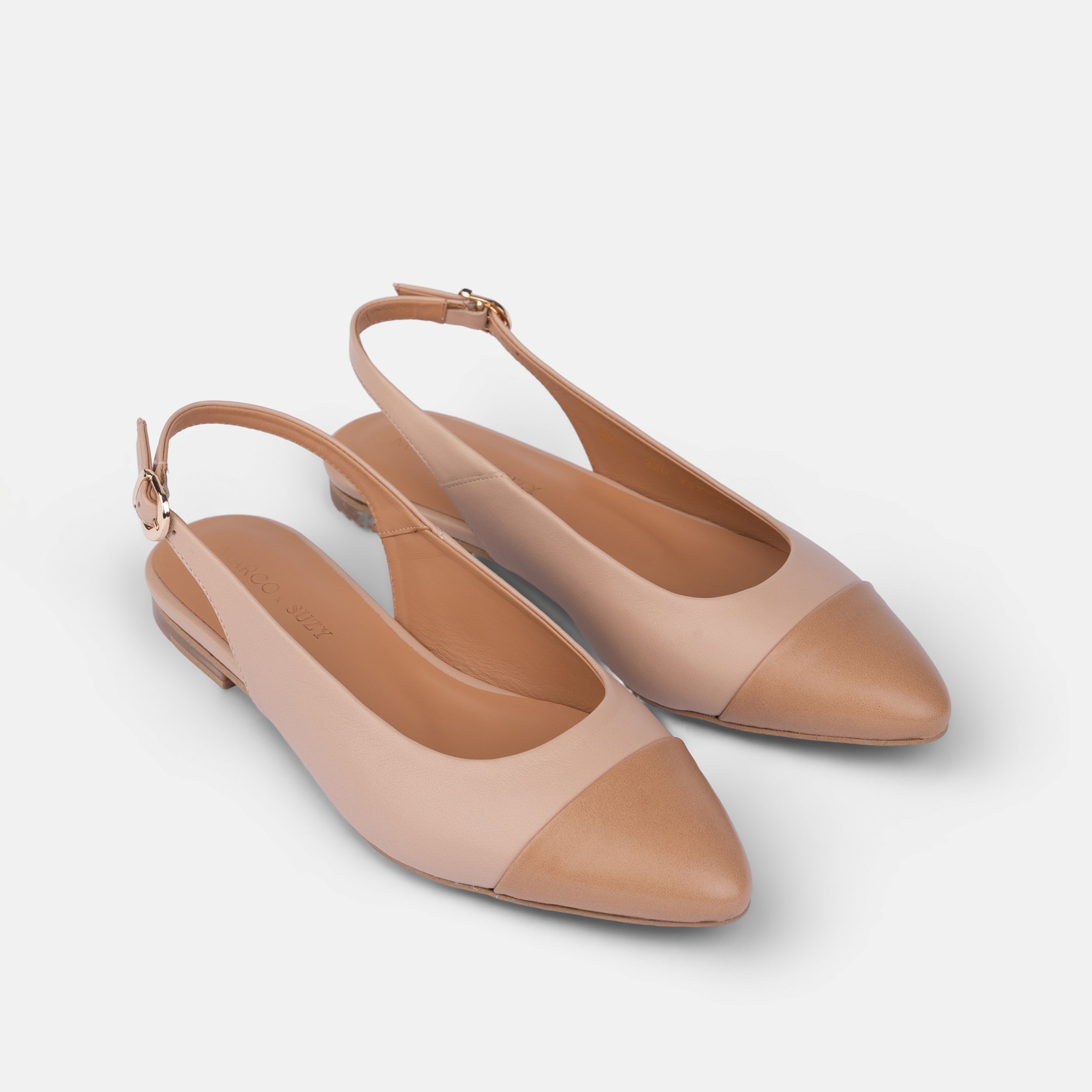 Baleriny Bilbao bez pięty