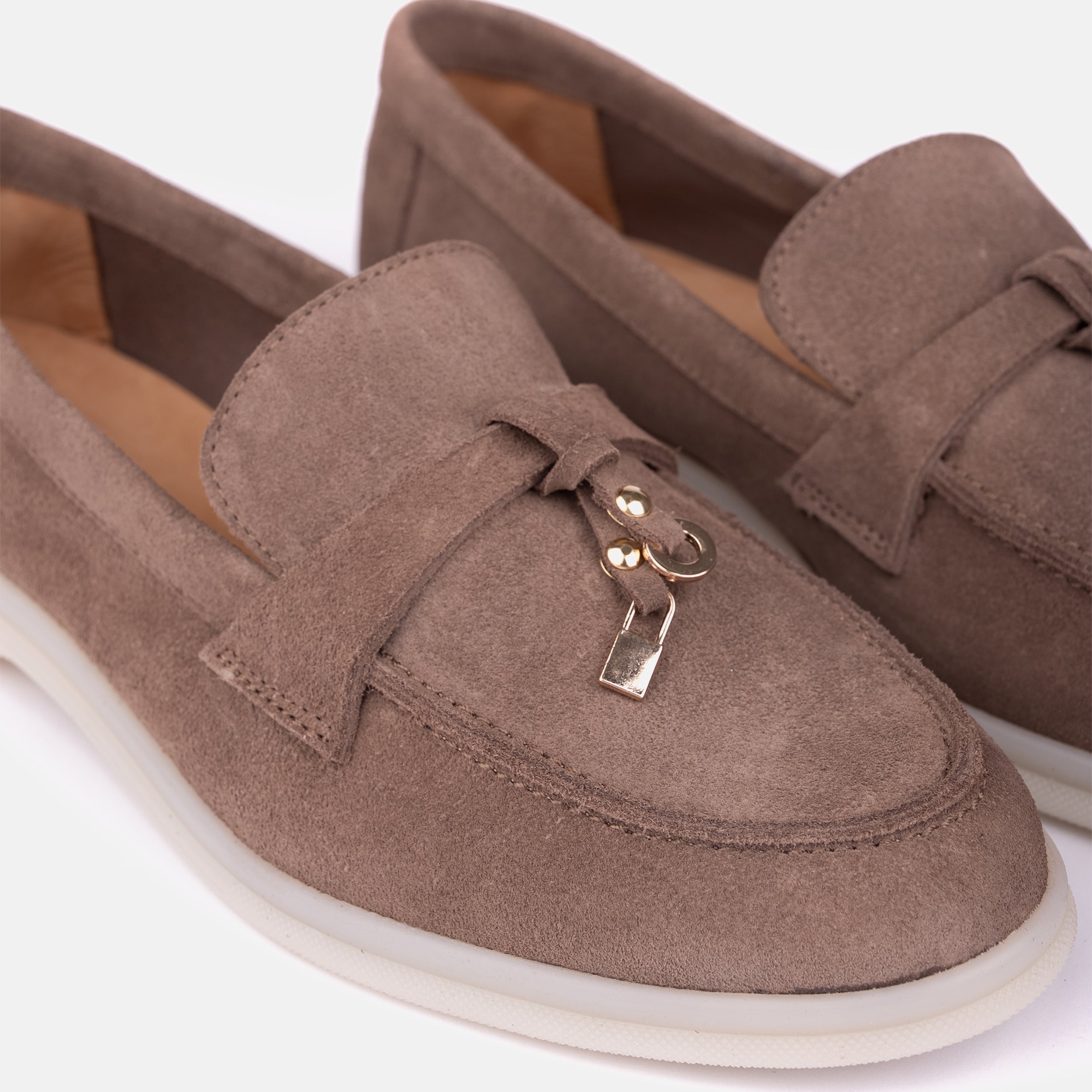 Loafersy Bianco