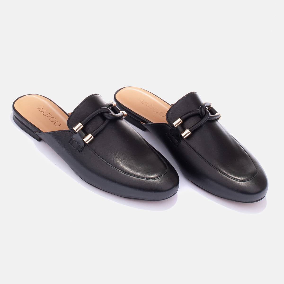 Klasyczne klapki mule - zdjęcie 2