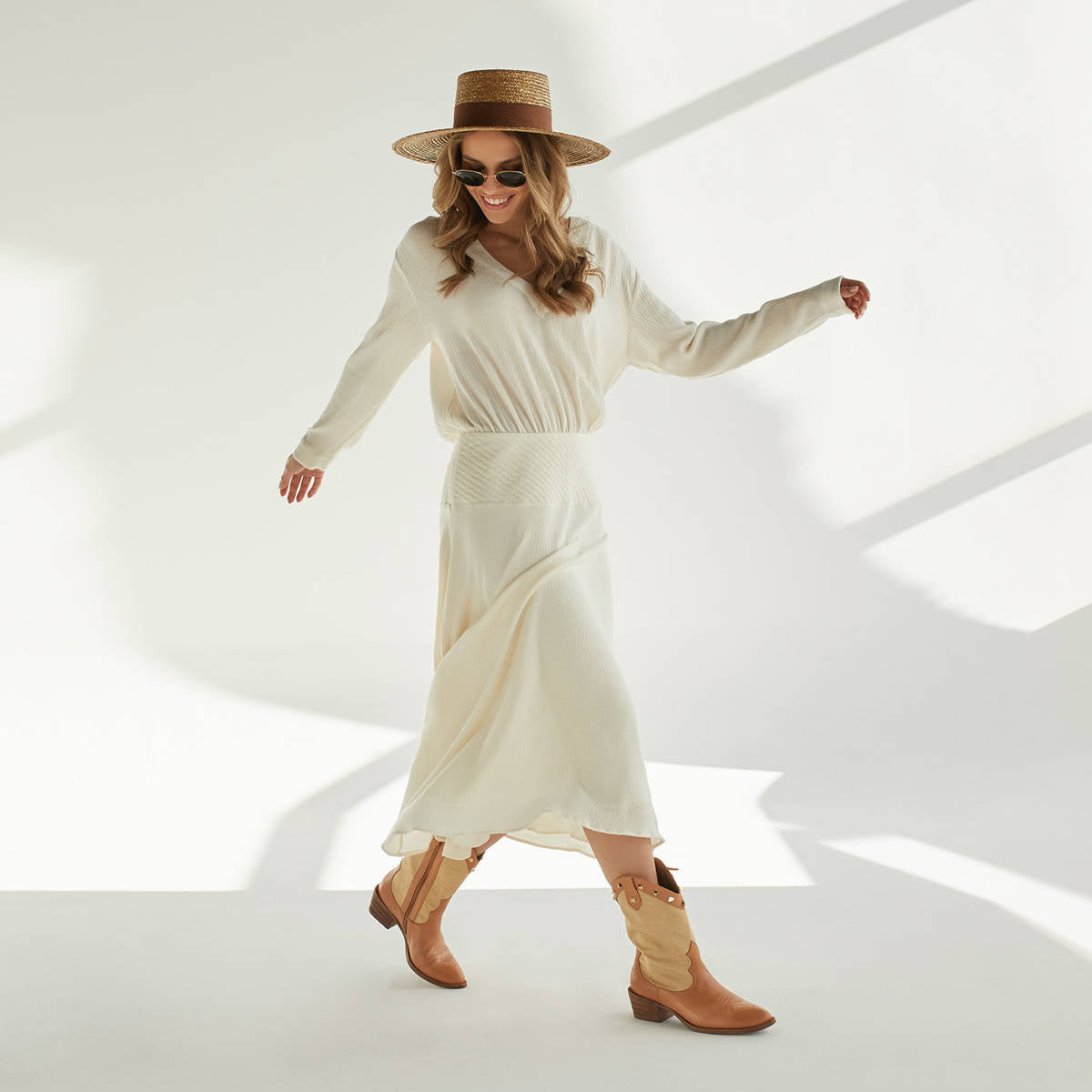 Kowbojki Dakota Rafia - zdjęcie 2