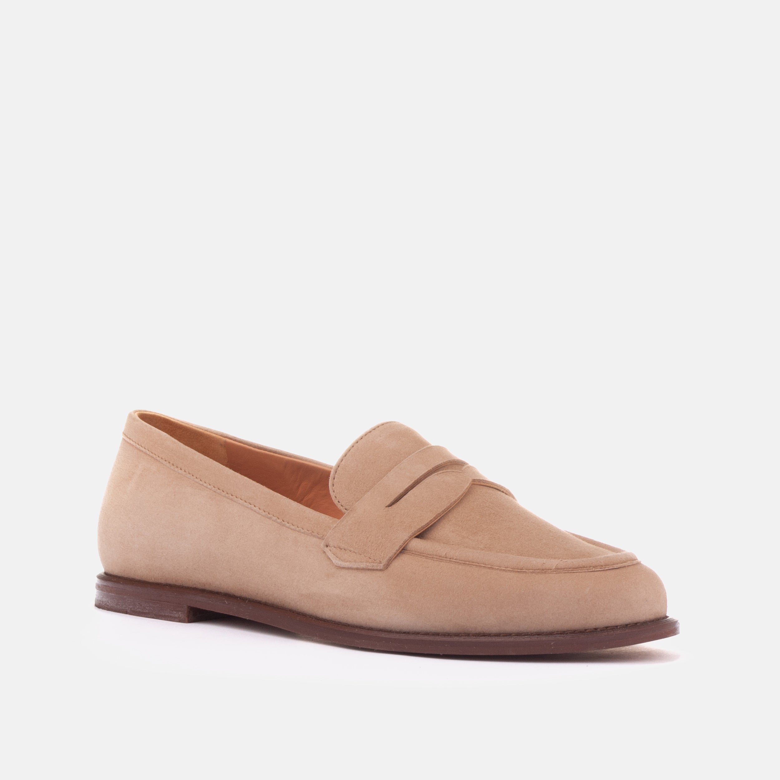 Loafersy Lorenzo Beige - zdjęcie 6