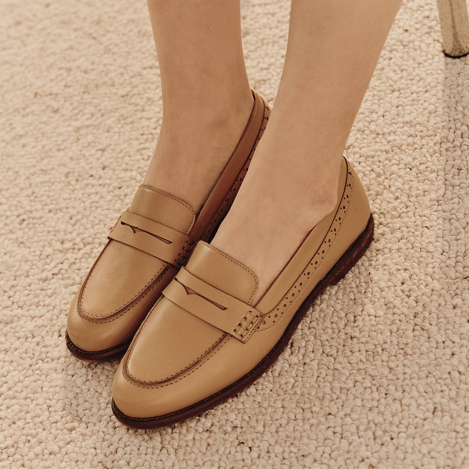 Loafersy Prato - zdjęcie 2