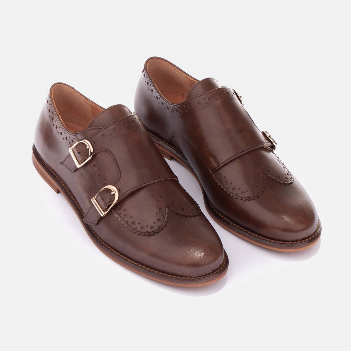 Monki z naturalnej skóry - zdjęcie 2