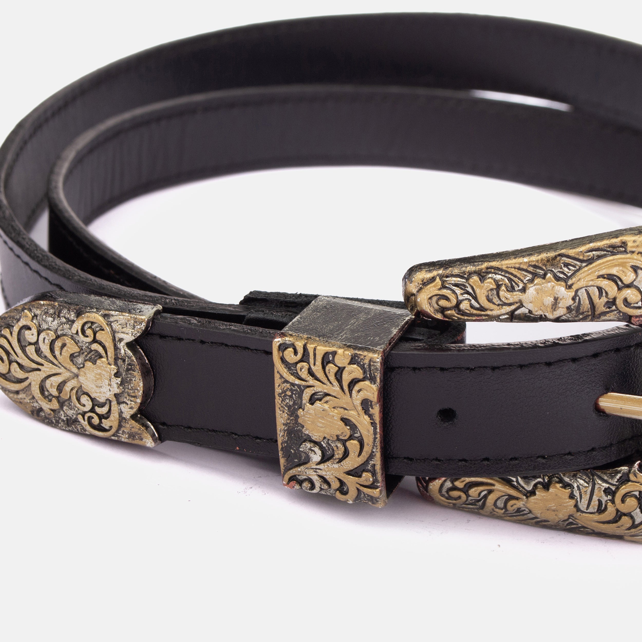 Pasek Vintage Black - zdjęcie 3