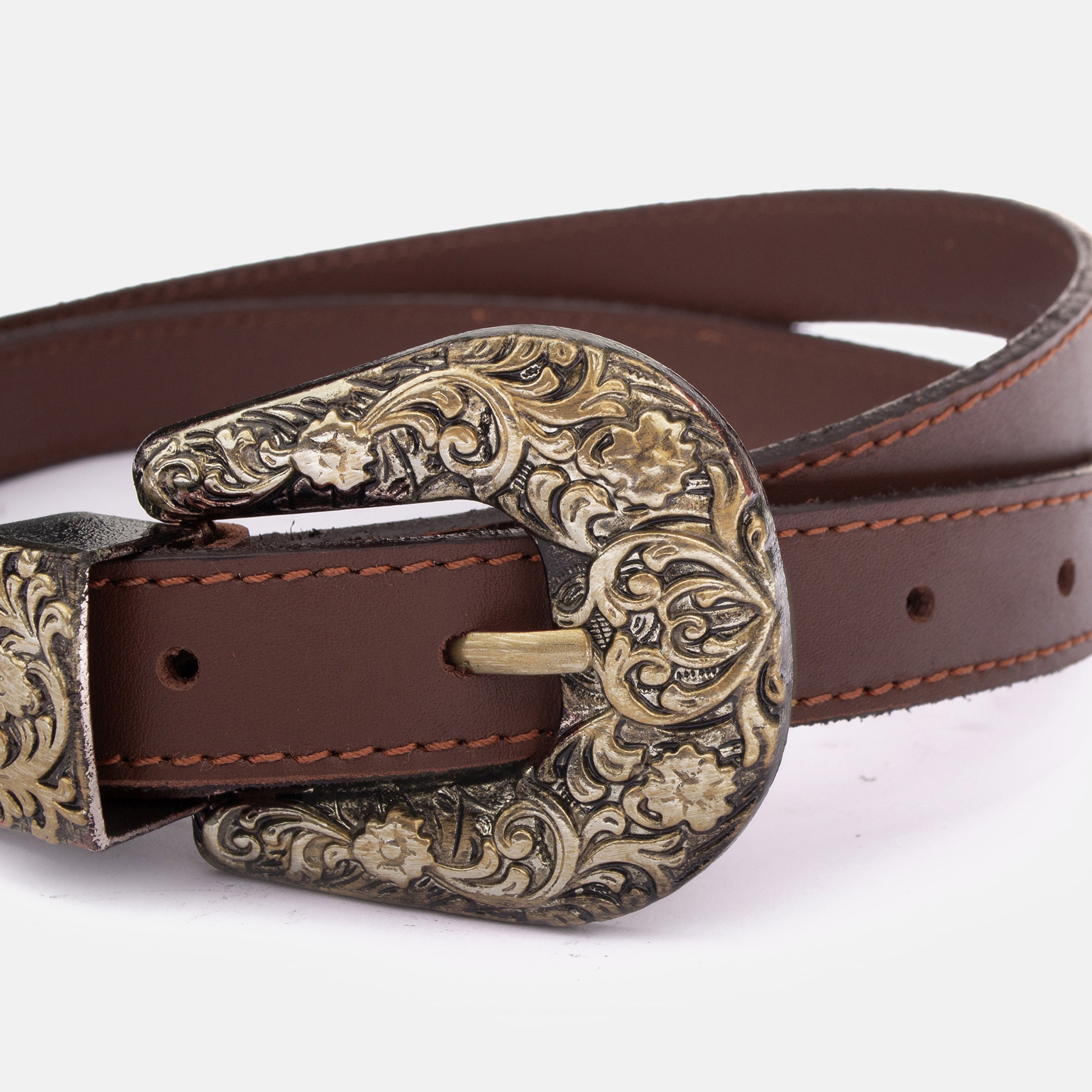 Pasek Vintage Brown - zdjęcie 4