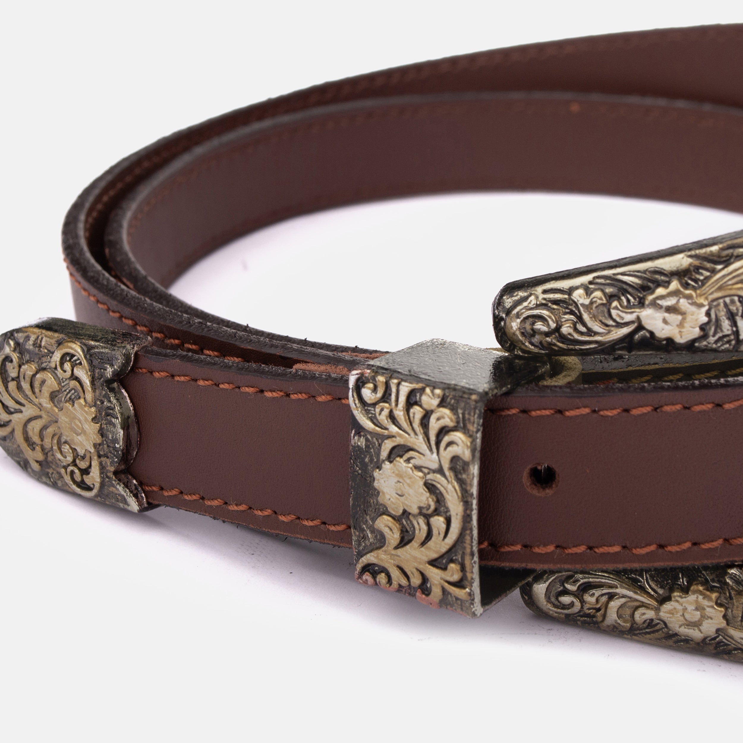 Pasek Vintage Brown - zdjęcie 5