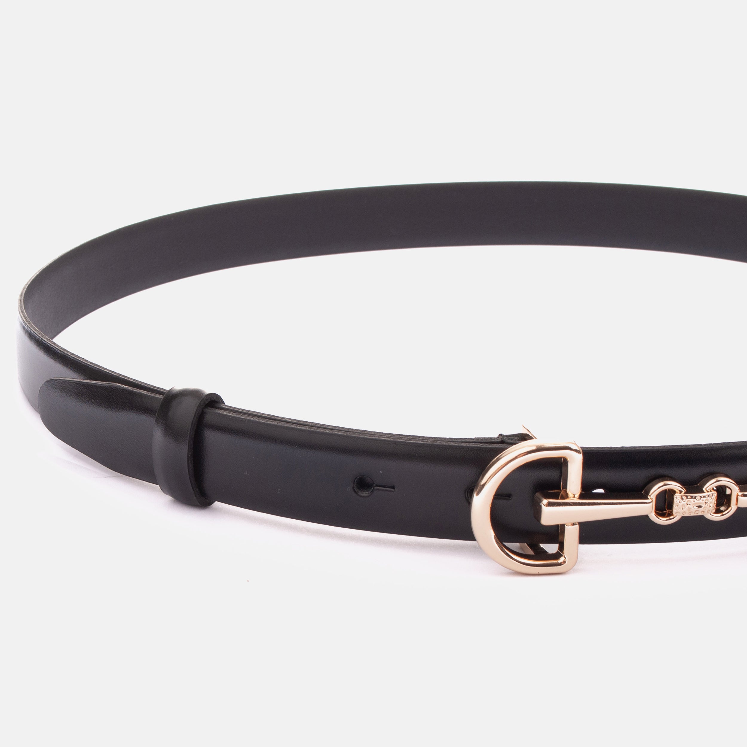 Pasek ze złotą sprzączką Marco x Suzy - zdjęcie 6