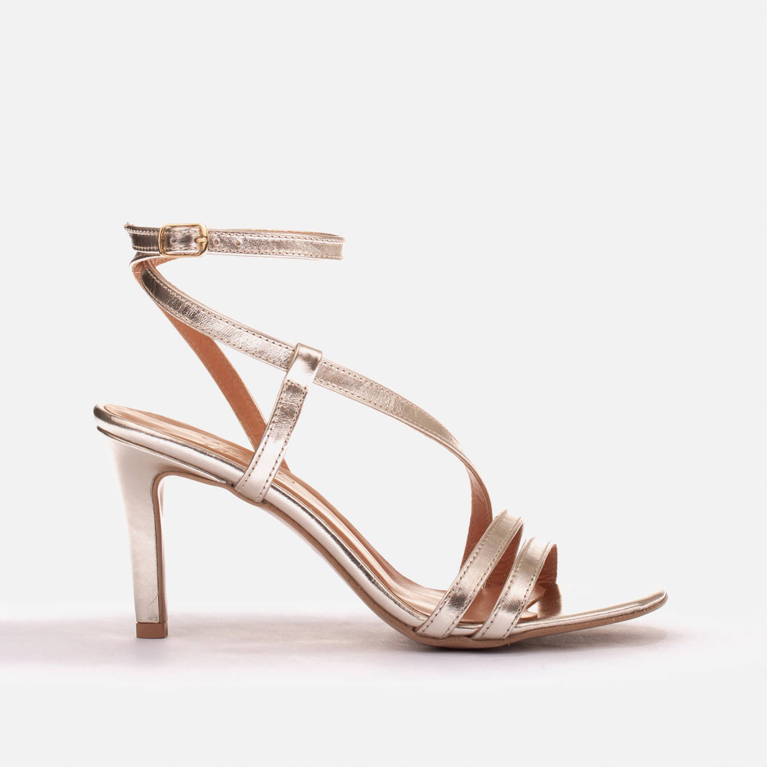 Sandały na szpilce - zdjęcie 1