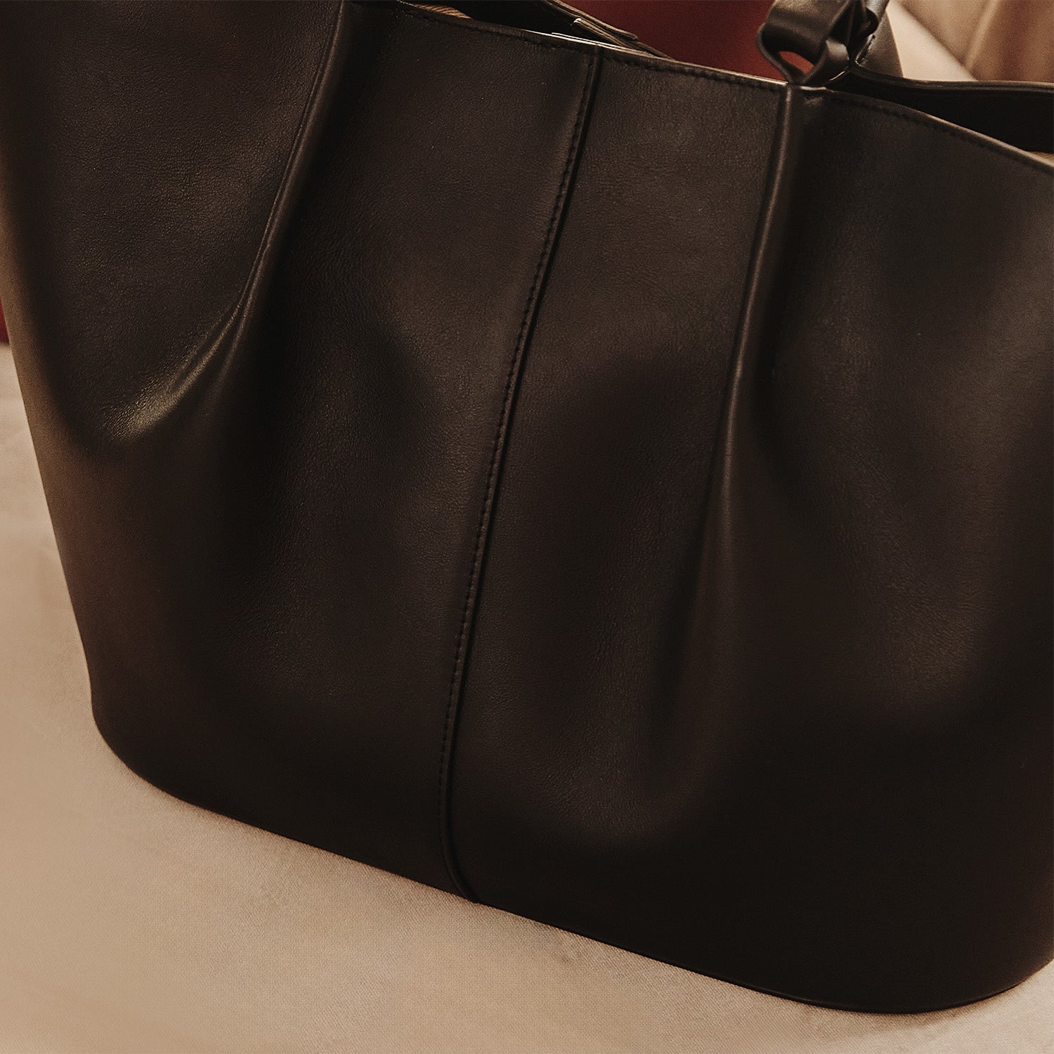 Shopperka Luna Czarna - zdjęcie 8