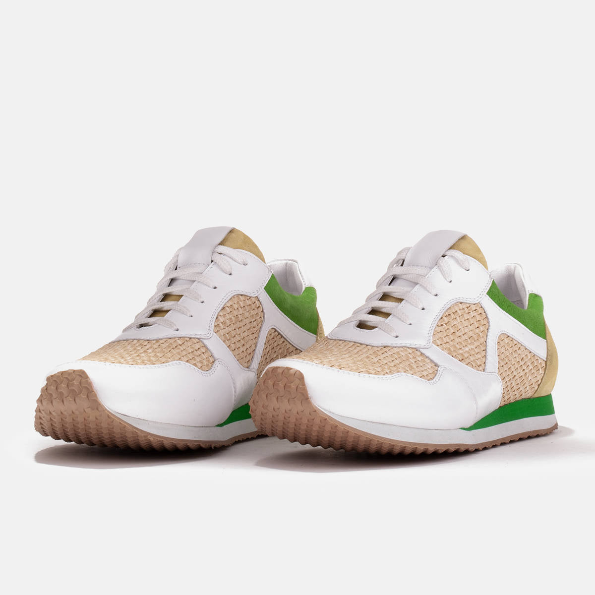 Sneakersy Miraflor Rafia - zdjęcie 5