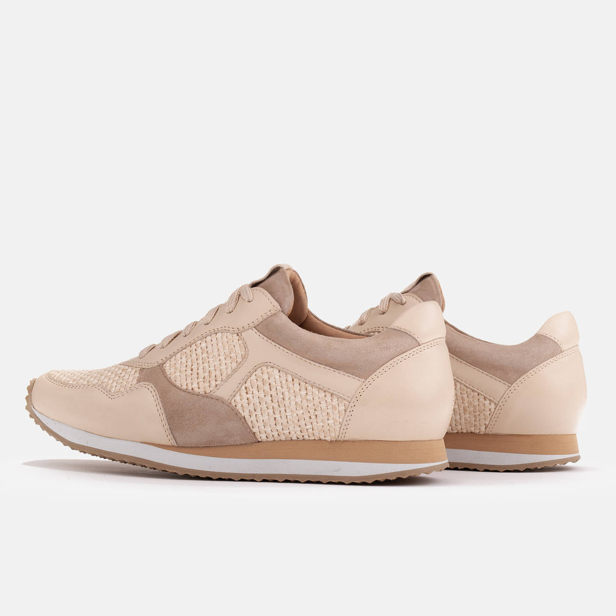 Sneakersy Miraflor Rafia - zdjęcie 5