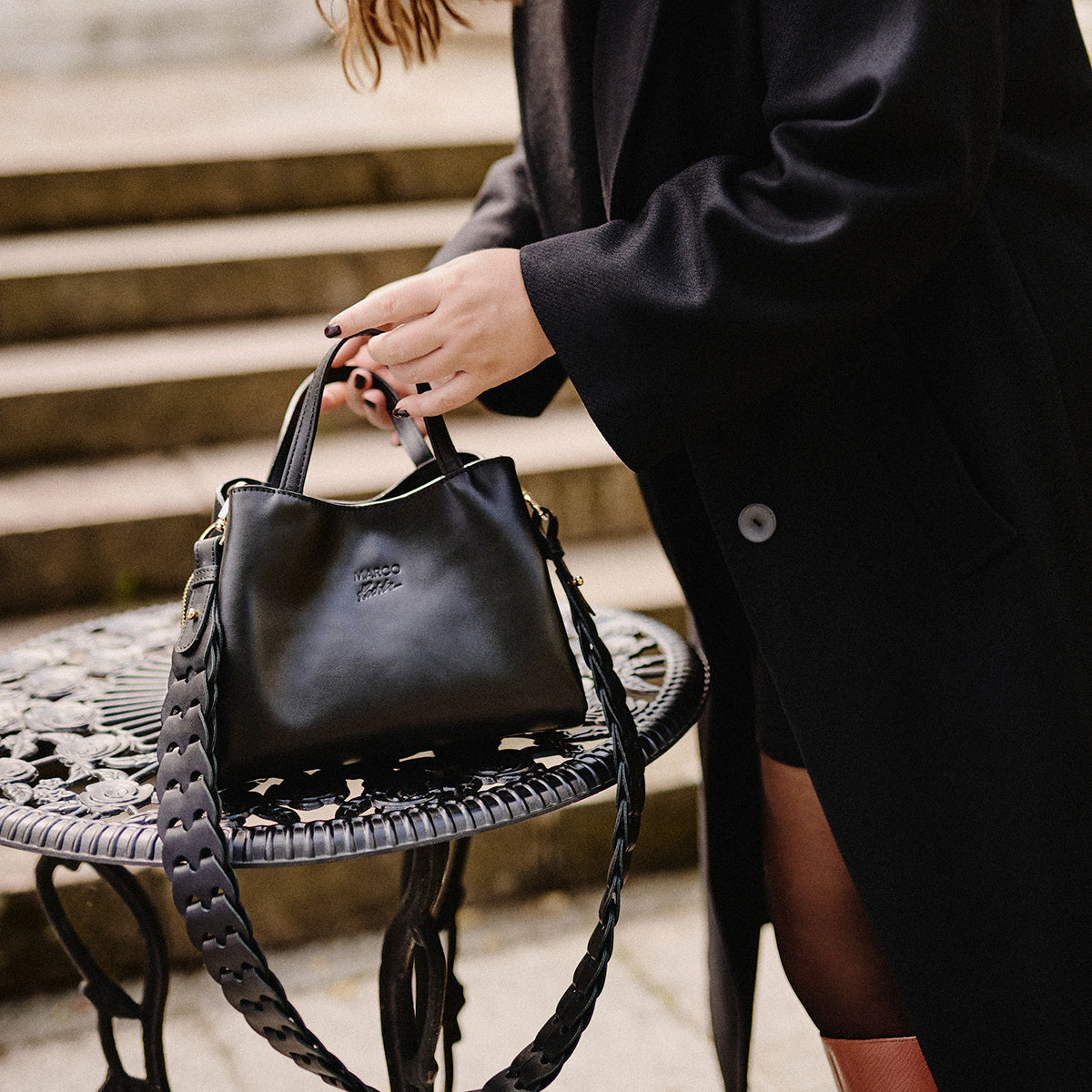 Torebka Lily Czarna - zdjęcie 2