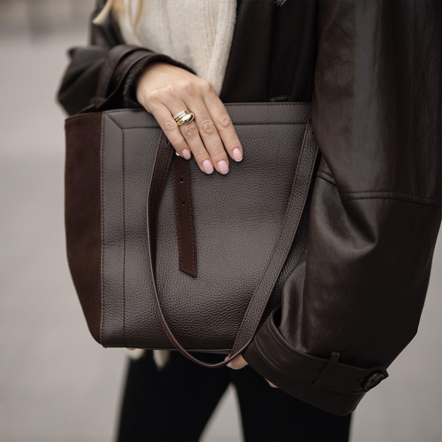 Torebka Novella Brown - zdjęcie 2