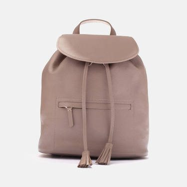 Leather backpack Ada